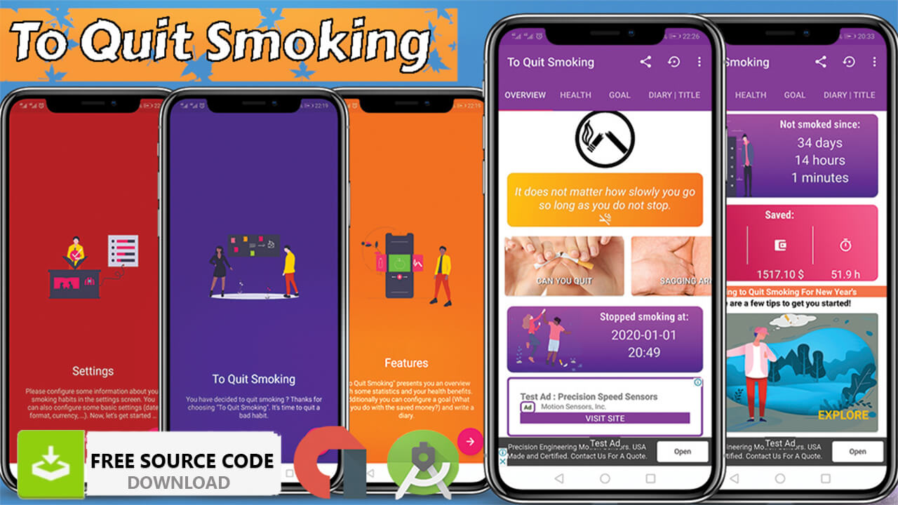 Quit Smoking App with earning system